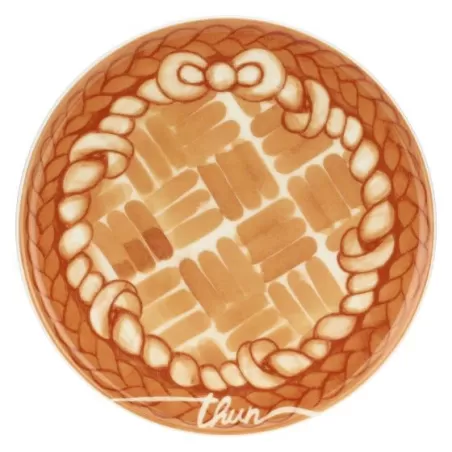 Piattino dessert in porcellana AbbracciAMI - Thun