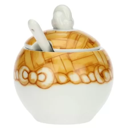 Zuccheriera in porcellana AbbracciAMI - Thun