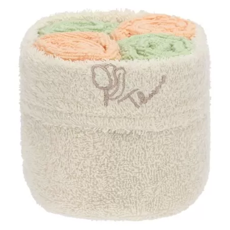 Set 4 asciugamani ospite con cestino - Thun