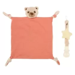 Confezione regalo doudou e portaciuccio Teddy - Thun
