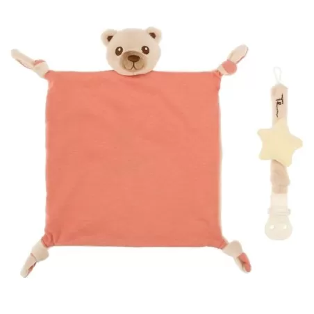 Confezione regalo doudou e portaciuccio Teddy - Thun