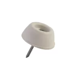 Paracolpi gomma bianca Mm.25