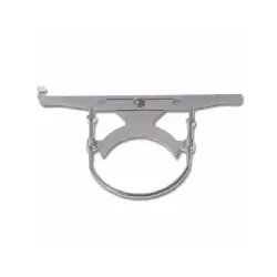 Mensola radiatori tondi zincata Pz.2