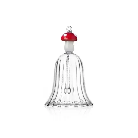 Alice Christmas Edition, Campana fungo rosso set 2 pezzi - Ichendorf