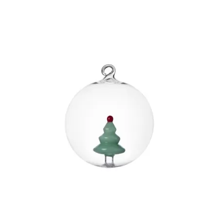 Woodland Tales, Palla Natale albero verde opaco 2 pezzi - Ichendorf