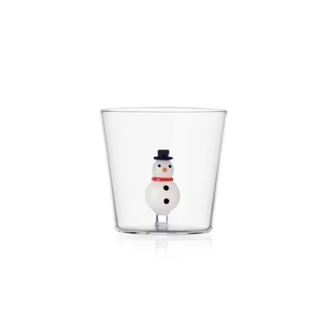 Christmas Tales, Tumbler pupazzo di neve set 2 pezzi - Ichendorf