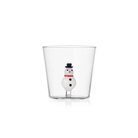 Christmas Tales, Tumbler pupazzo di neve set 2 pezzi - Ichendorf