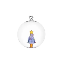 Christmas Tales, Palla Natale albero blu-stella set 2 pezzi - Ichendorf