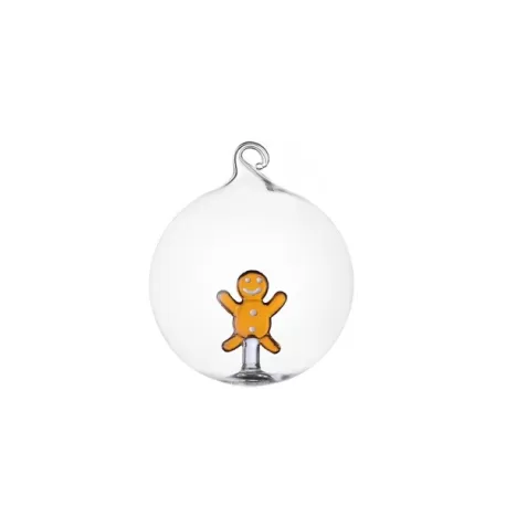 Sweet&candy, Palla Natale gingerbread 2 pezzi - Ichendorf