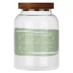 Portacapsule caffe in vetro - Thun