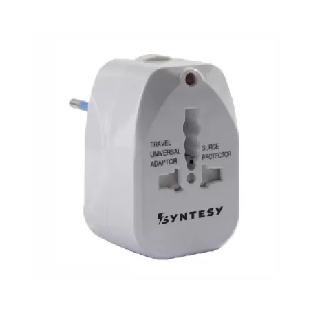 Adattatore da viaggio universale con spine standard UE, USA, UK