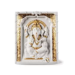 Lord Ganesha wall art - Lladro