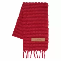 Sciarpa di lana con frange - Thun