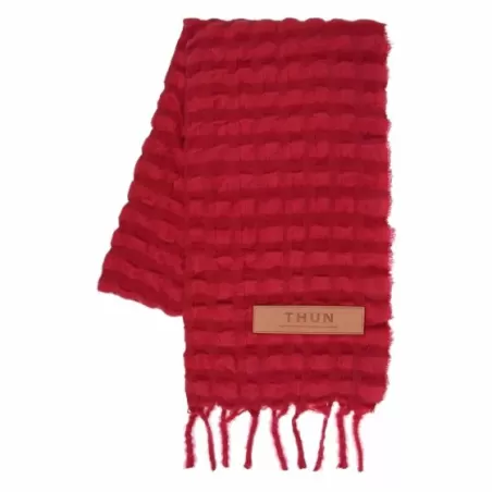 Sciarpa di lana con frange - Thun