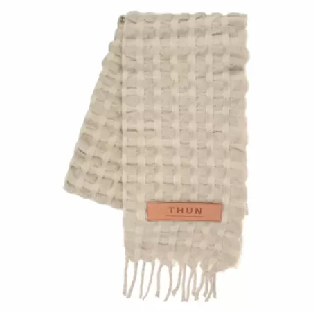 Sciarpa di lana con frange - Thun
