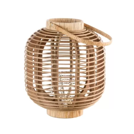 Lanterna bassa con led Cm. 32x36,5 h. - L'oca Nera