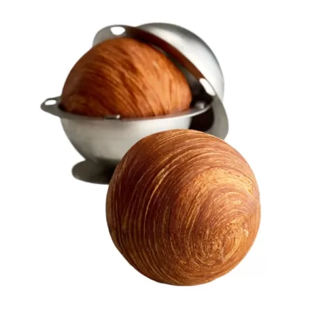 Stampo croissant geometrico sfera in acciaio inox Ø Mm.75 - Pavoni