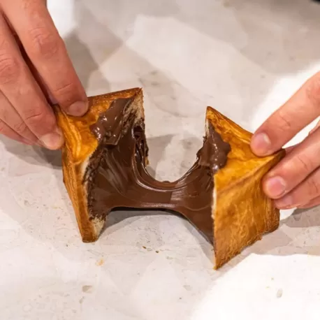 Stampo croissant geometrico cilindro in acciaio inox Mm. Ø 65×60 h. - Pavoni