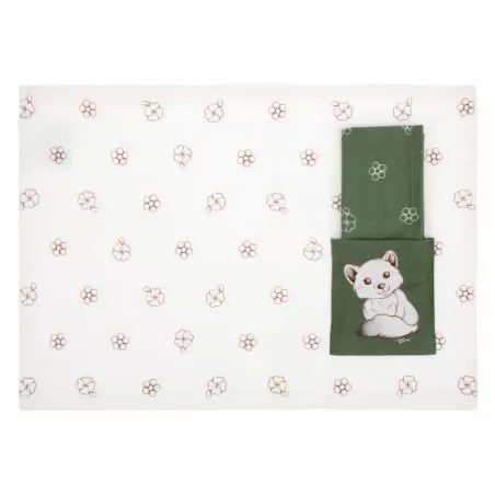 Tovaglietta con tasca e tovagliolo Inverno Incantato - Thun