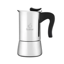 Caffettiera miss tazze n°4 adatta per induzione e tutte le fonti di calore