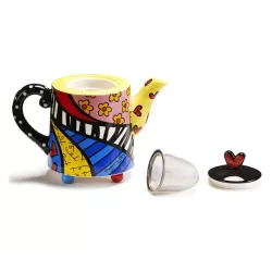 Teiera con infusore Safari - Romero Britto 2