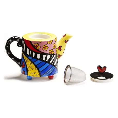 Teiera con infusore Safari - Romero Britto