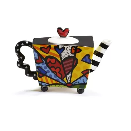 Teiera con infusore New Day - Romero Britto
