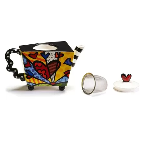 Teiera con infusore New Day - Romero Britto