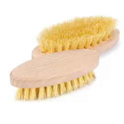 Spazzola setole sintetiche radice ovale