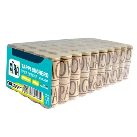 Tappi sughero spagna Mm.26x40 Cf.100