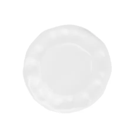 Lunia, Piatto piano Cm. 27,5 - La Porcellana Bianca