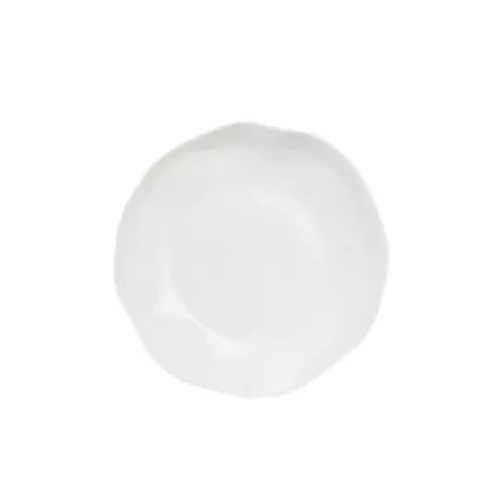 Lunia, Piatto fondo Cm. 21x5,5 - La Porcellana Bianca