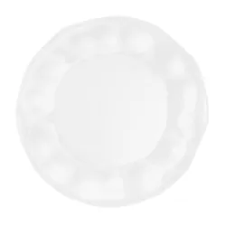 Lunia, Piatto grande Cm. 32 - La Porcellana Bianca