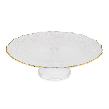 Maesta', Alzata vetro Cm. 33 - La Porcellana Bianca