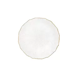 Maesta', Piatto tondo vetro Cm. 33 - La Porcellana Bianca