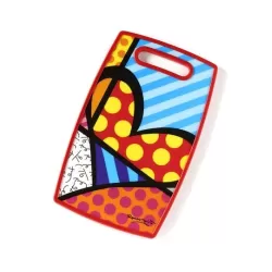 Tagliere plastica e mdf Cuore - Romero Britto