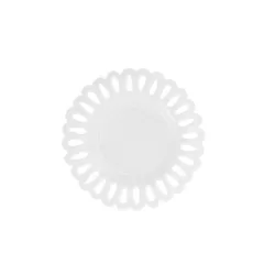 Giulietta, Piattino traforato Cm. 15 - La Porcellana Bianca