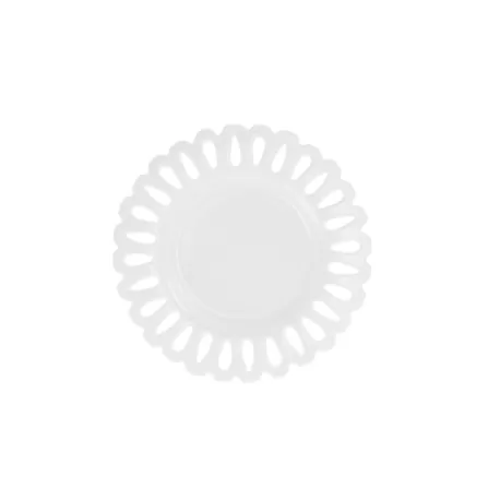 Giulietta, Piattino traforato Cm. 15 - La Porcellana Bianca