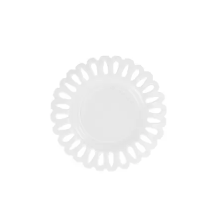 Giulietta, Piattino traforato Cm. 15 - La Porcellana Bianca