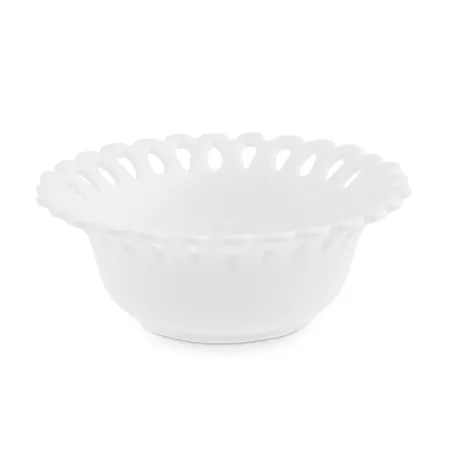 Giulietta, Coppetta traforata Cm. 13 - La Porcellana Bianca