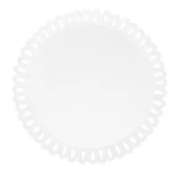 Giulietta, Piatto torta traforato Cm. 34 - La Porcellana Bianca