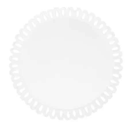 Giulietta, Piatto torta traforato Cm. 34 - La Porcellana Bianca