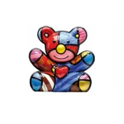 Figurina Orso Cuddly - Romero Britto