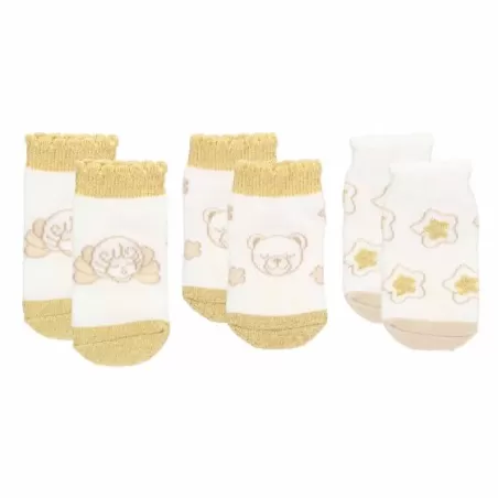 Set 3 paia di calzini angelo, stelle, Teddy - Thun