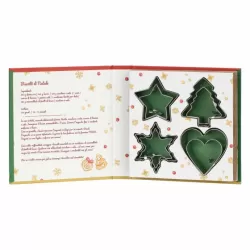 Set 8 formine per biscotti a forma di albero Sorprese di Natale - Thun