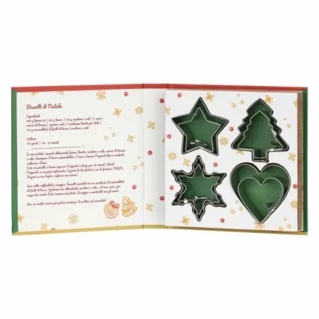Set 8 formine per biscotti a forma di albero Sorprese di Natale - Thun
