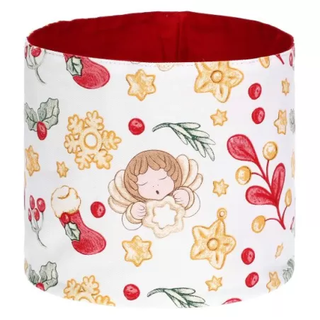 Set tagliere in legno e sacchetto porta pane Sorprese di Natale - Thun