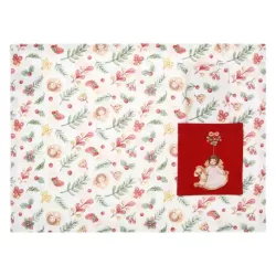 Tovaglietta con tasca e tovagliolo Sorprese di Natale - Thun