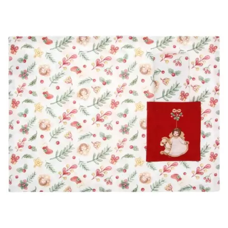 Tovaglietta con tasca e tovagliolo Sorprese di Natale - Thun