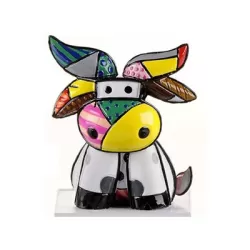 Figurina mini Mucca - Romero Britto